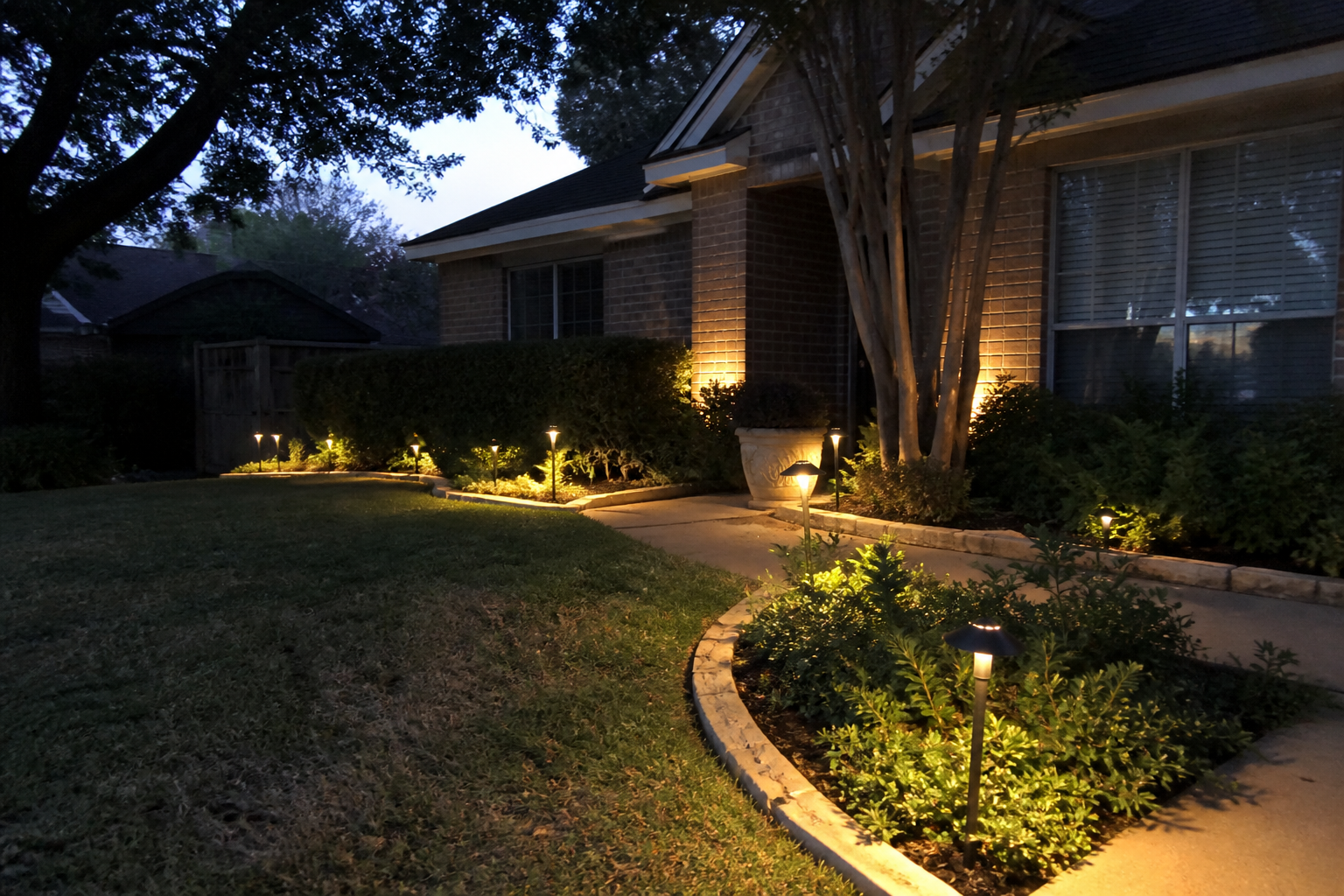 Landscape Lighting project