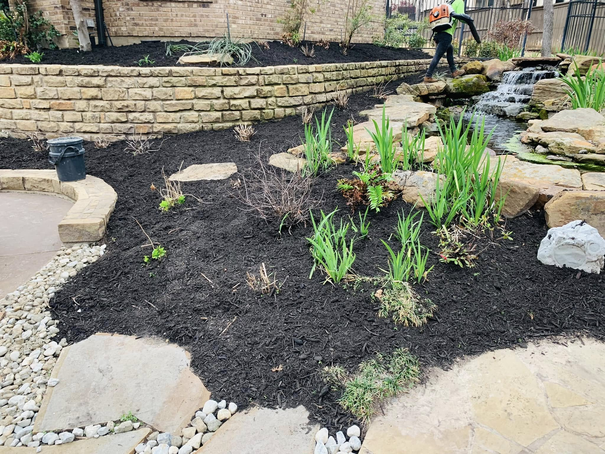 Mulch Installation project